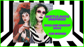 Beetlejuice Wigs and Makeup Ideas For Women