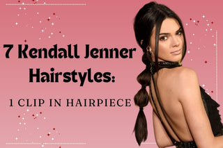 Kendall Jenner Hairstyles Clip In Ponytail Hairpiece