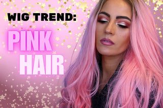 Long Pink Wigs Fashion