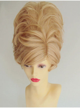 60s Blonde Beehive Wig