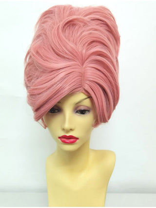 60s Wig Pink Beehive