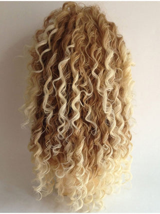 Afro Wig Blonde Kinky Curly Long