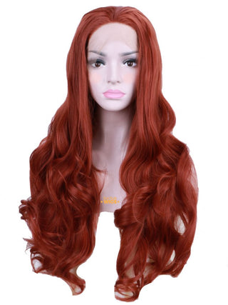 Auburn Wig Lace Front Curly