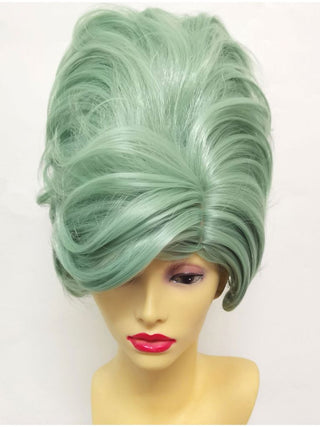 Beehive Hair Wig Green