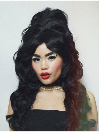 Beehive Wigs Black