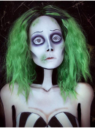 Beetlejuice Wig Green