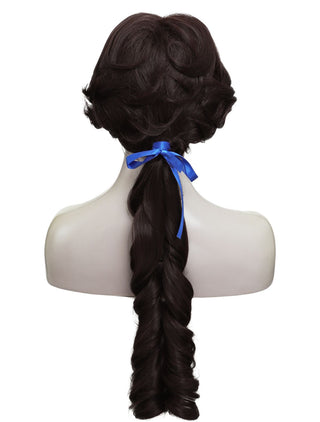 Belle Ponytail Wig Blue Ribbon