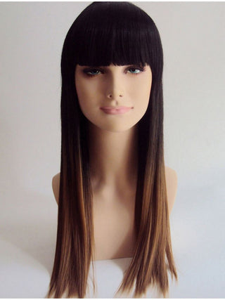 Black And Blonde Ombre Wig