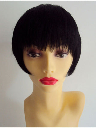 Black Flapper Wig