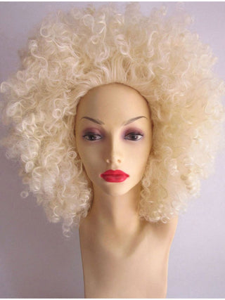 Blonde Afro Wig Disco Large