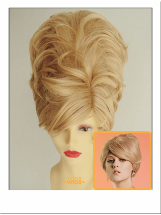 Blonde Beehive Wig Vintage