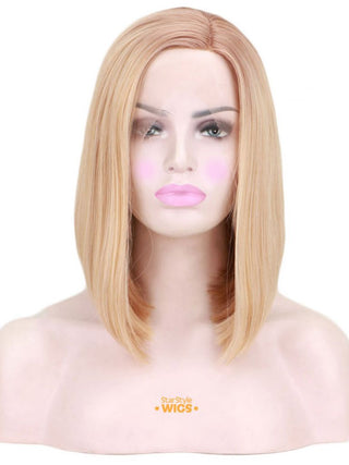 Blonde Bob Wig Natural Lace Front