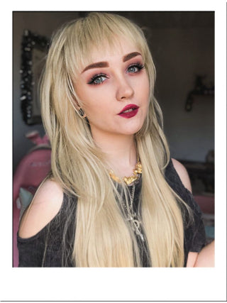 Blonde Mullet Shag Wig