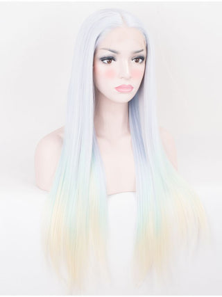 Blue Ombre Lace Front Wig