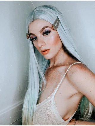 Blue Wig Ombre Lace Front