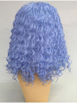 Blue Wig Pastel Curly