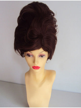 Brown Beehive Wig