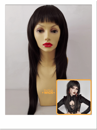 Brown Wolf Cut Mullet Wig