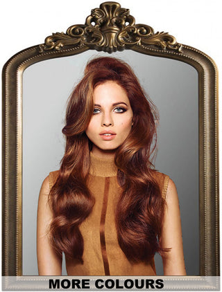 Clip In Wavy Half Wig Hair Piece Extension