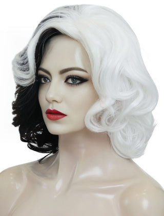 Cruella Deville Cosplay Wig