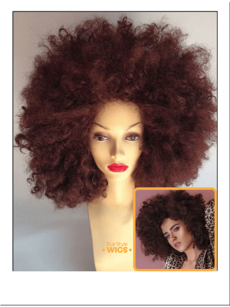 Extra Large Brown Afro Wig