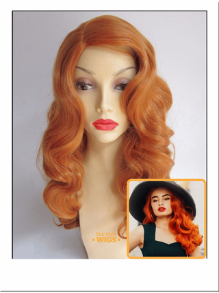 Ginger Red 1940s Wig