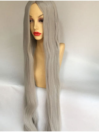 Grey Wig Extra Long Straight