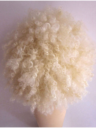 Large Blonde Afro Wig