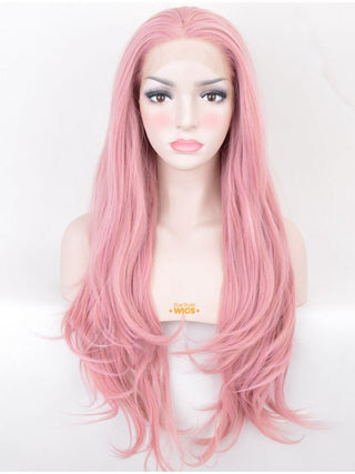 Light Pink Lace Front Wig