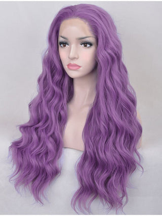 Light Purple Wig Long Lace Front