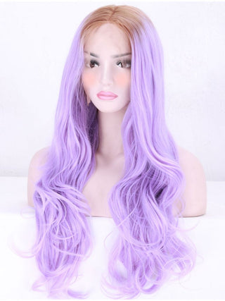 Lilac Lace Front Wig Pastel Purple