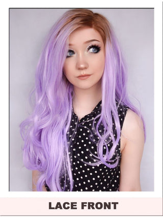 Lilac Lace Front Wig