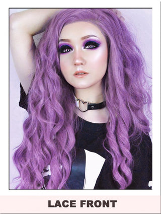 Lilac Purple Lace Front Wig