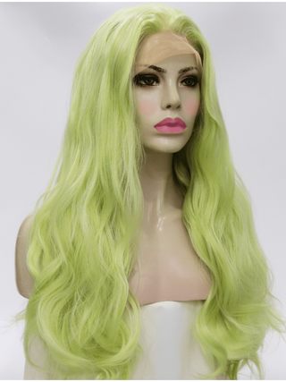 Green Wig Lace Front