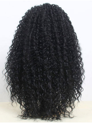 Long Afro Wig Black