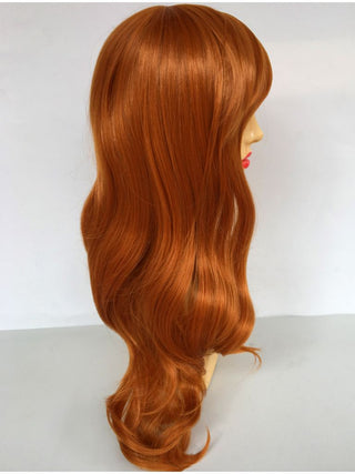 Long GInger Wig Wavy