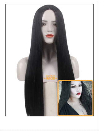 Morticia Addams Costume Wig