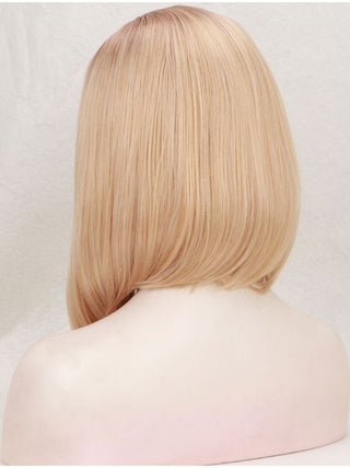 Natural Blonde Wig Lace Front Bob