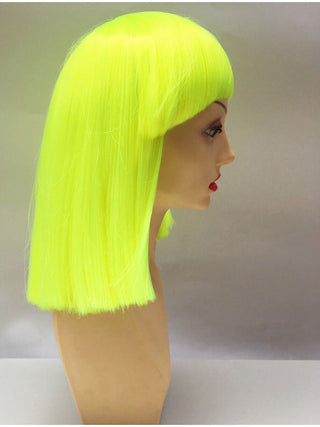 Neon Yellow Wig Bob