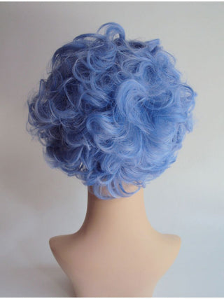 Old Lady Wig Granny Blue Rinse