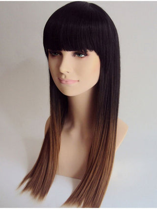 Ombre Wig With Bangs