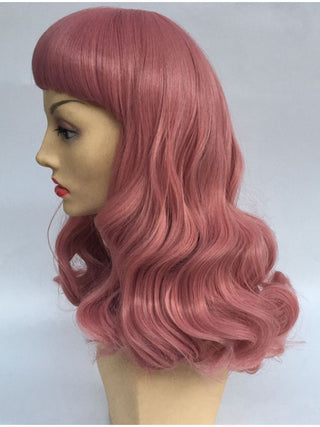 PInk Wig Pin Up