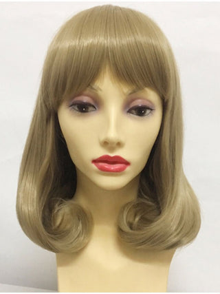 Pageboy Wig Blonde With Bangs