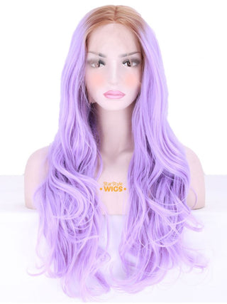 Pastel Purple Lace Front Wig Lilac