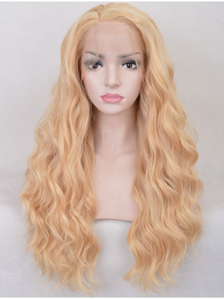 Peach Blonde Lace Front Wig