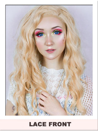 Peach Blonde Wig Lace Front