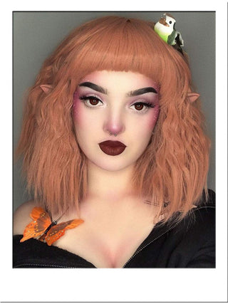 Peach Wig