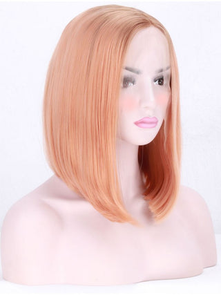 Peach Wig Lace Front