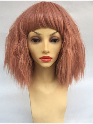 Peach Wig Short