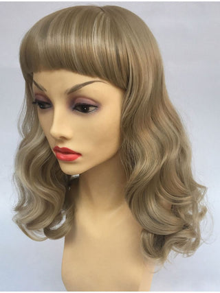 Pin Up Hair Wig Blonde